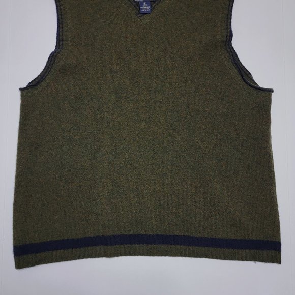 American Eagle Sweater Vest - Lambs Wool - Hunter - Picture 3 of 6
